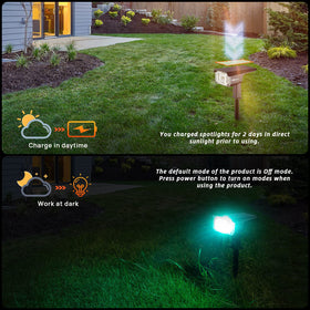 LEREKAM yard and garden path lighting for festive outdoor scenes