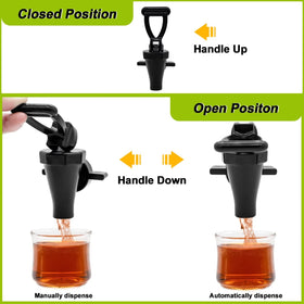 LERGNA PP material spigot emphasizes safe daily use and temperature tolerance.