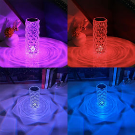 Leroxo rose lamp remote control for easy setup and ambiance customization