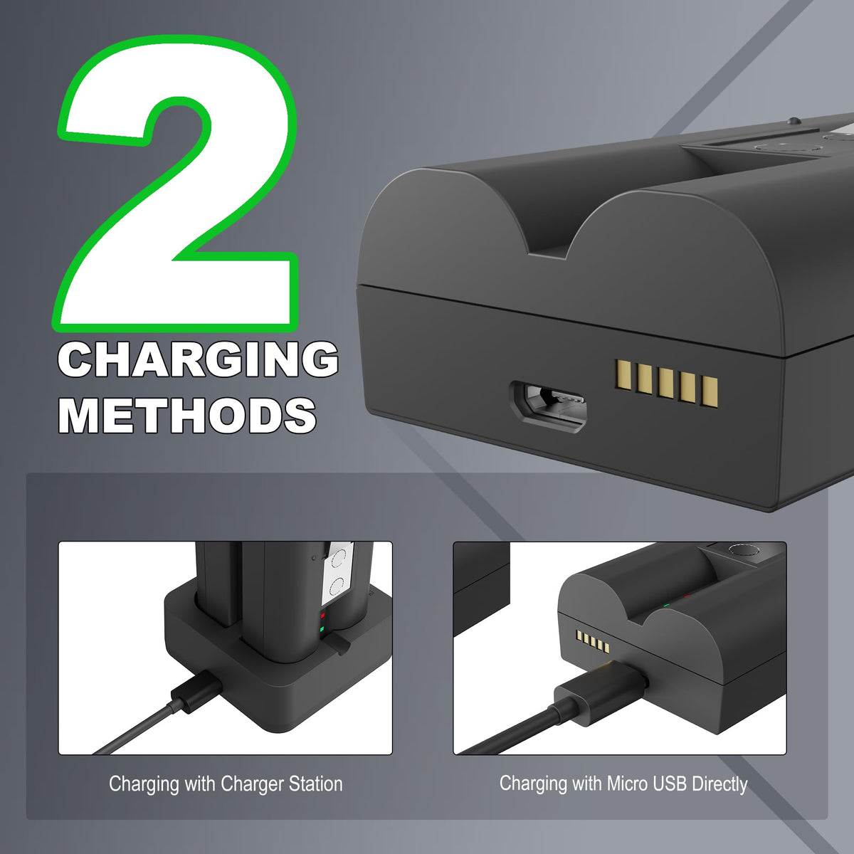 Lesaps LED indicators show charging status at a glance.
