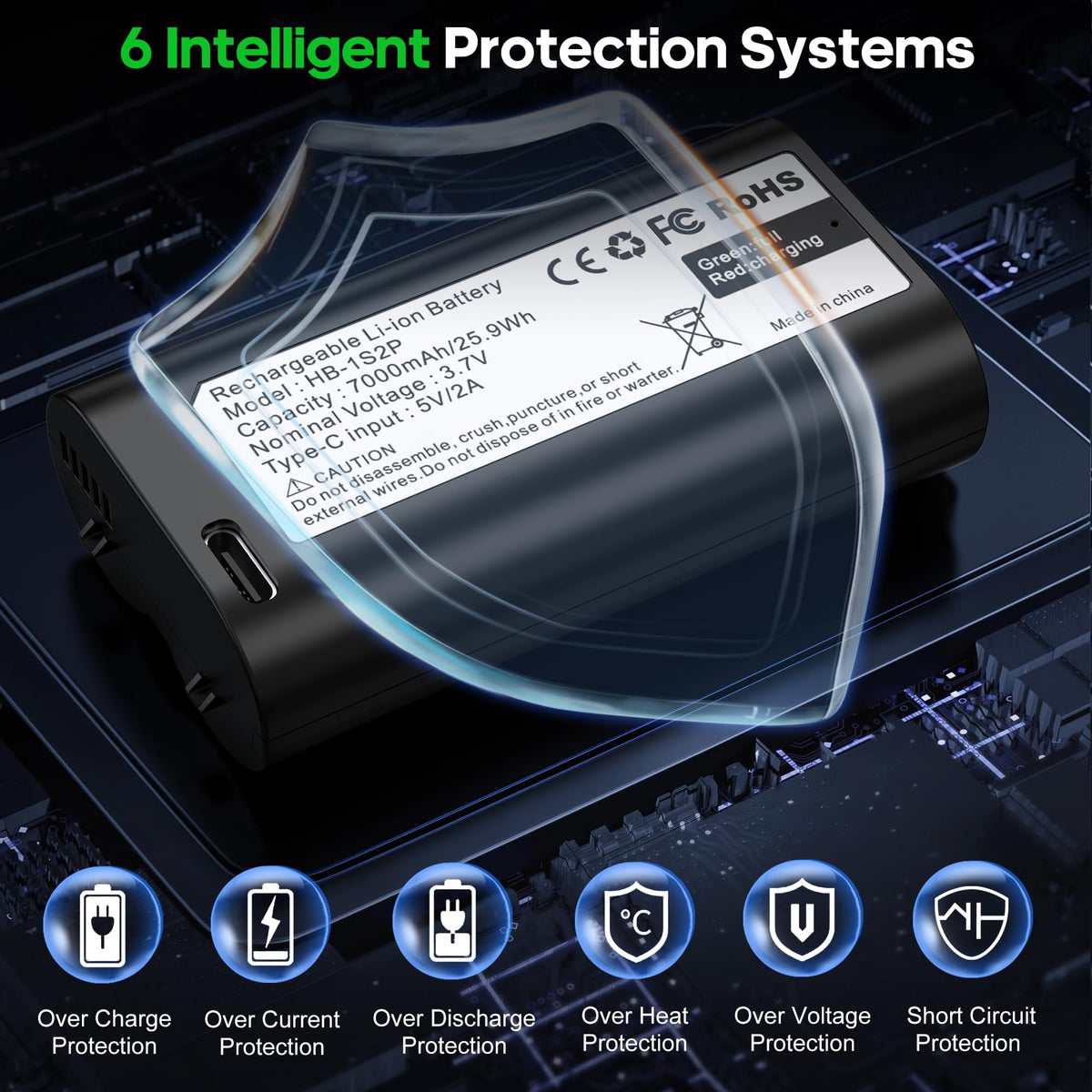 Lesaps mq battery long-life performance up to six months.