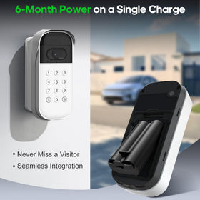 Lesaps mq battery Type-C charging icon emphasizes fast recharge.