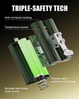 Lesaps triple safety protection guards Ring batteries from faults.
