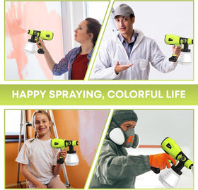 LESONJOY spray kit includes goggles, gloves, and cleaning tools