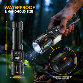 Lesusnicy flashlight fluorescent strips for quick dark visibility
