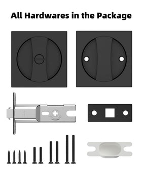Lethato 1-pack includes all hardware for fast, mess-free mounting.