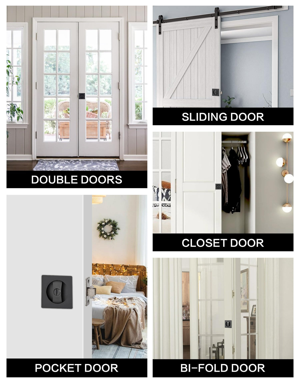 Lethato easy-install pocket door kit accelerates quick upgrades without mess.