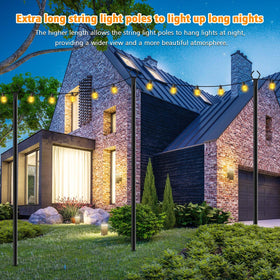 Letianpai poles brighten patios and decks with inviting ambience