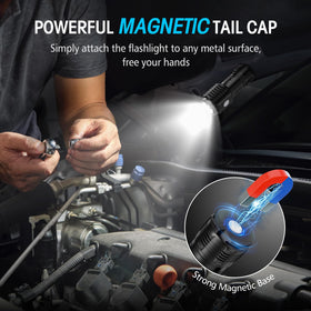 LETMY ABS plastic shell offers anti-slip grip in wet or oily conditions.