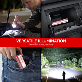 LETMY S2000-2 Pack pink-design showcases stylish grip for everyday carry.