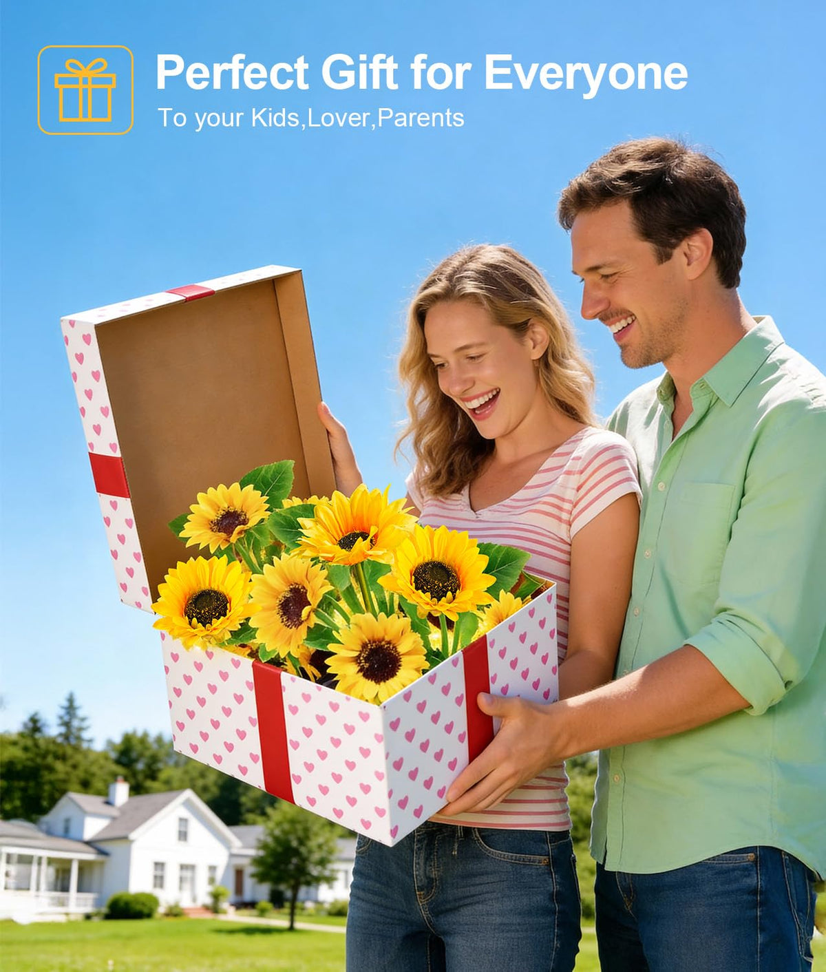 LETMY solar flowers stake assembly demonstrates easy setup and sturdy ground stability.