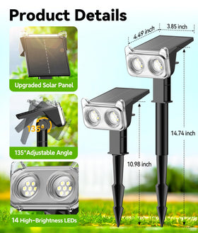 LETMY solar pathway lighting guides guests along driveways
