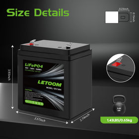 Letoom LiftMaster 485LM backup battery ensures reliable garage door power.