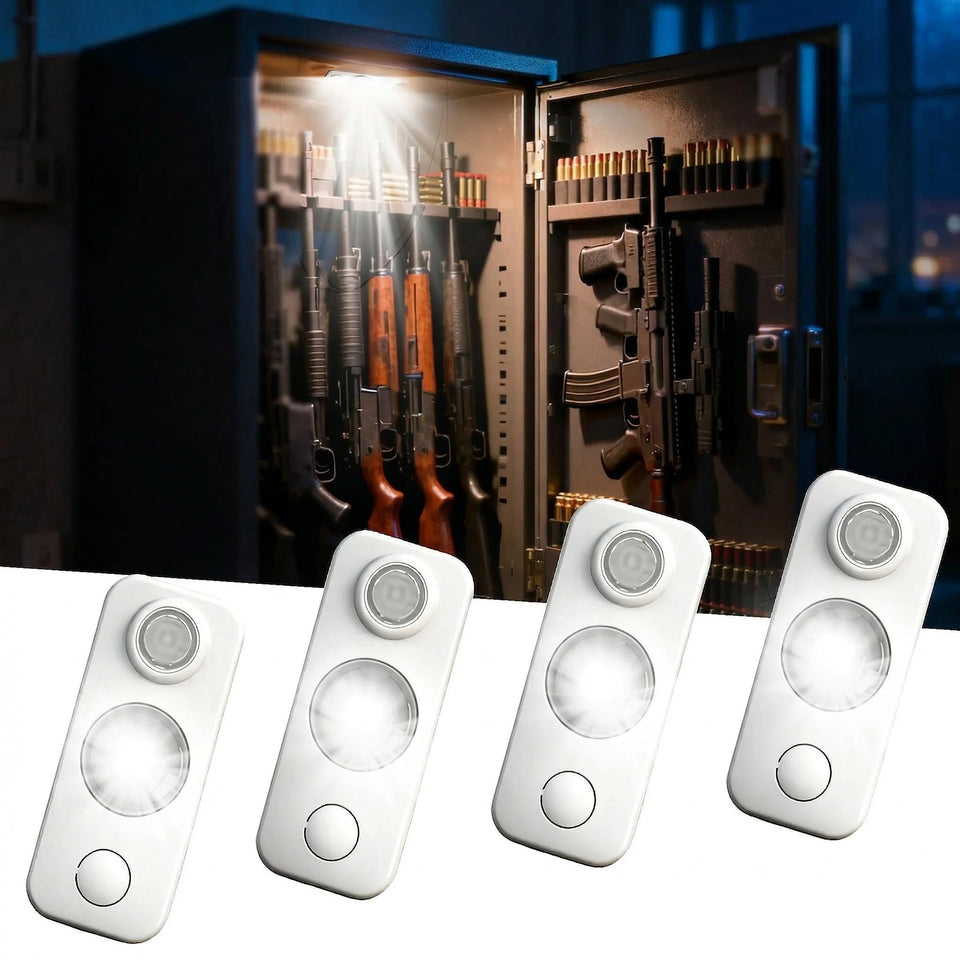 LETour Gun Safe Lights 1000LM LED bar delivers bright, reliable illumination for safe access.