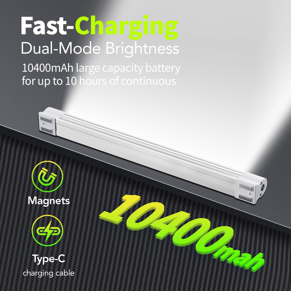 Letour LED Tube light side-angle for versatile workspace illumination