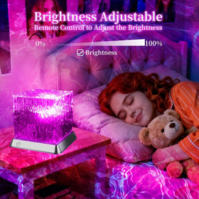 Letour Northern Lights Projector creates a cozy bedtime scene in kids' rooms