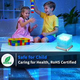 Letour Northern Lights Projector enhances nursery decor with a subtle aurora glow