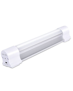 LETOUR Rechargeable LED tube with magnetic mounting for metal surfaces in workshops.