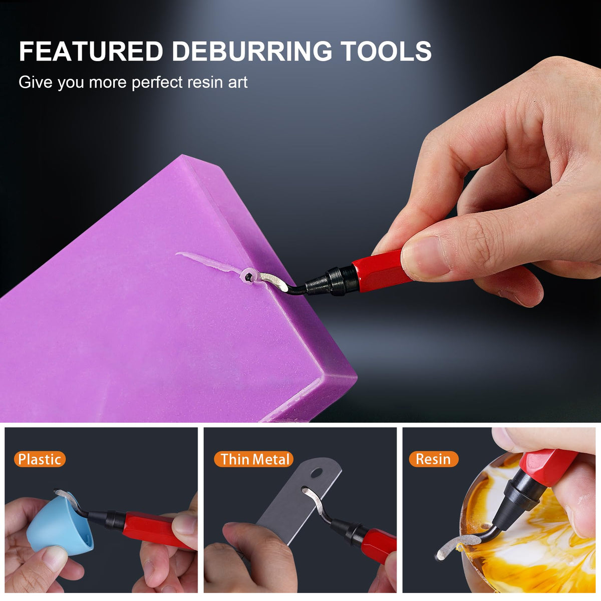 LET'S RESIN cordless drill ideal for jewelry making like necklaces and earrings.