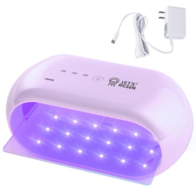 LET'S RESIN UV Light dual-sided lamp enables even curing on top and bottom surfaces.