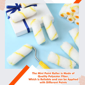 Leumoi microfiber absorbs paint easily and leaves minimal mess.