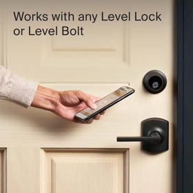 Level Connect installation close-up showing plug-and-play setup near Level Lock