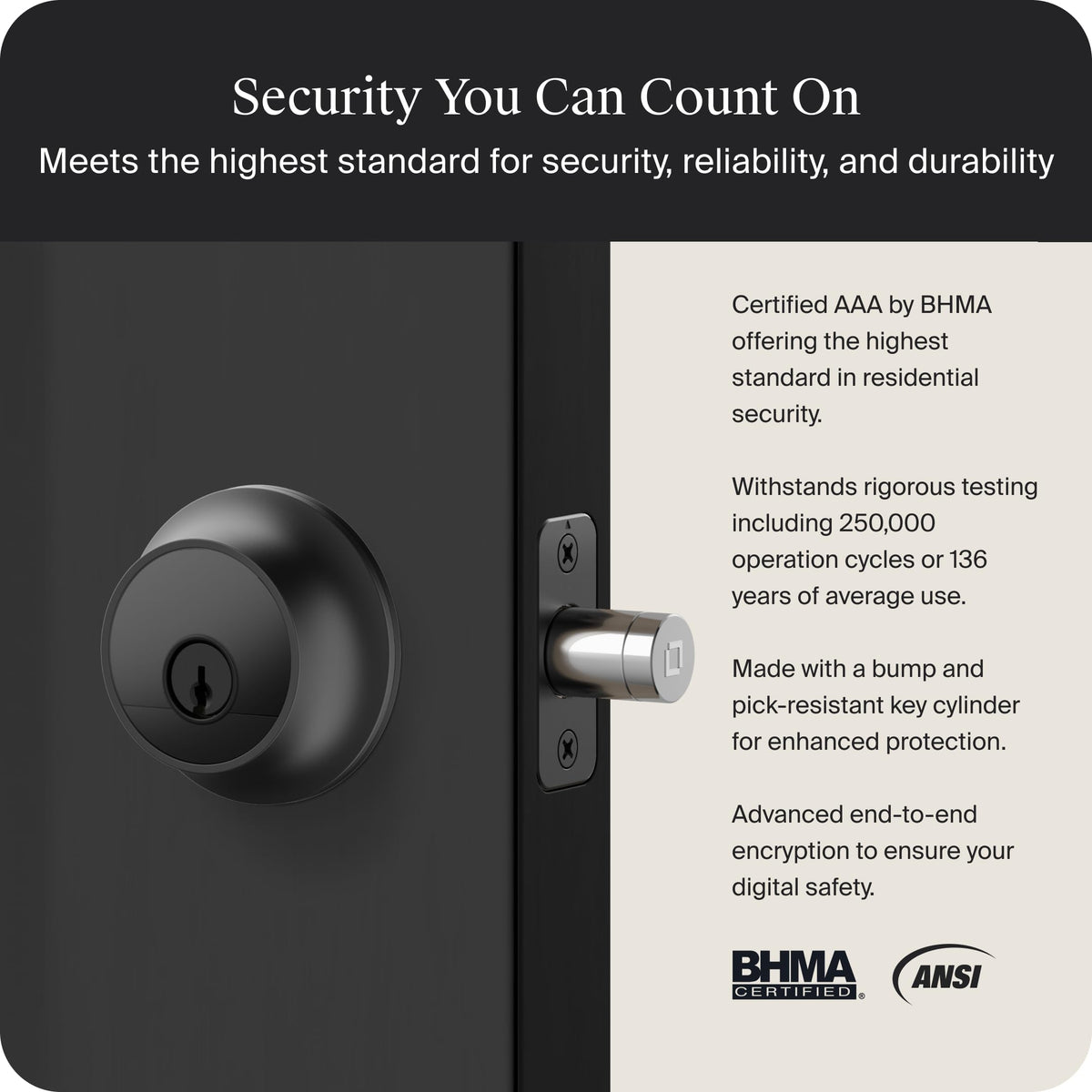 Level Lock Pro remote access works with Apple Home, Google Home, Alexa, and SmartThings