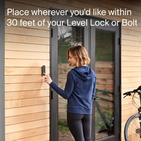 Bluetooth connect icon demonstrates wireless pairing with Level app.