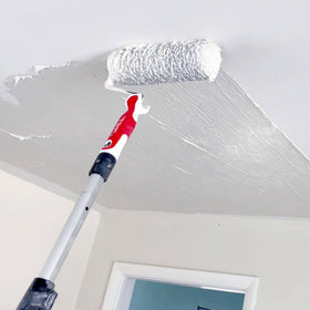 LEVEL5 drywall compound roller ergonomic handle supports all-day comfort and secure grip.