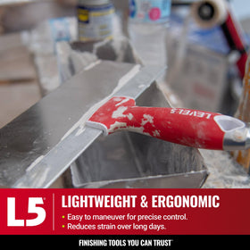 LEVEL5 high-performance drywall tool designed for faster finishes.