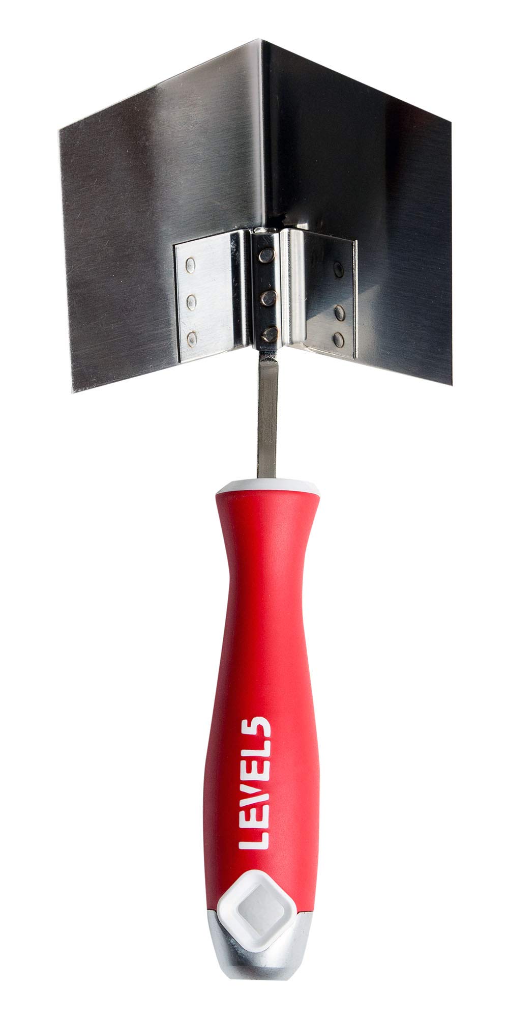 LEVEL5 Inside Corner Knife demonstrates 11.5-inch length for efficient drywall edges.
