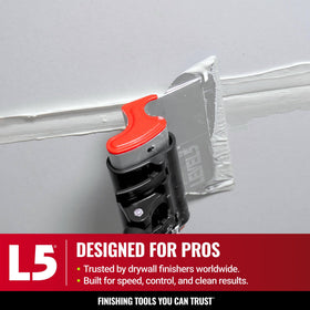 LEVEL5 lightweight alloy construction enhances maneuverability on tall tasks.