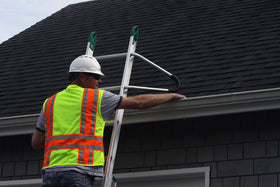 Levelok extends a full foot beyond the ladder edge for reach