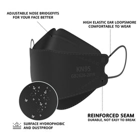 LEVENIS KN95 mask nose clip secures a better, stable fit.