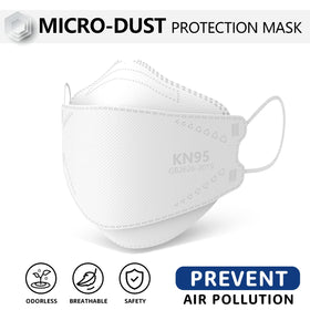 LEVENIS KN95 outer fabric layer protects while remaining breathable.