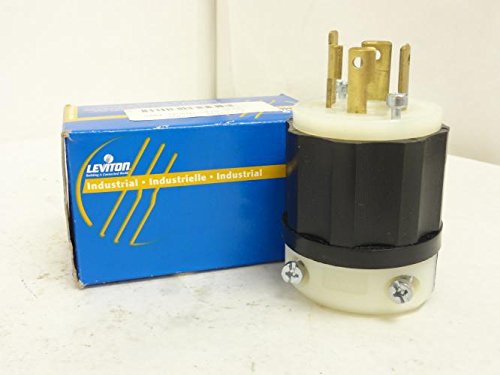 Leviton 2721 locking plug internal wiring isolates conductors to prevent arcing
