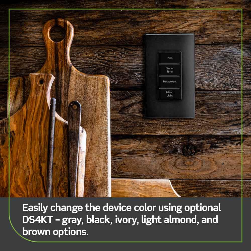 Apple HomeKit setup view showing Home app integration for Leviton switch