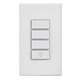 Wiring area of the Leviton switch showing installation connections