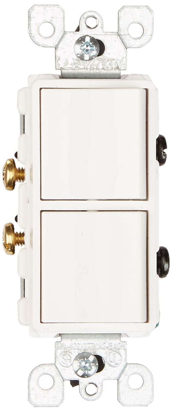 Leviton Decora commercial-grade white packaging supports quick, reliable deployment.