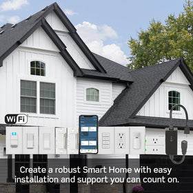 Leviton branding on packaging with warranty information