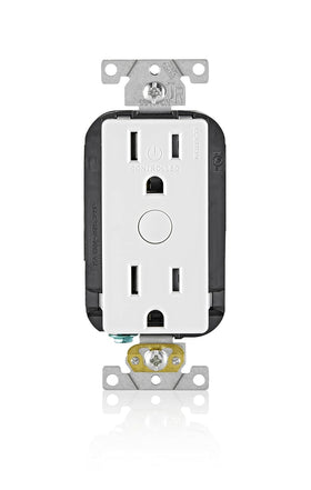 Leviton Decora Smart Outlet room scenes help automate lighting across spaces.