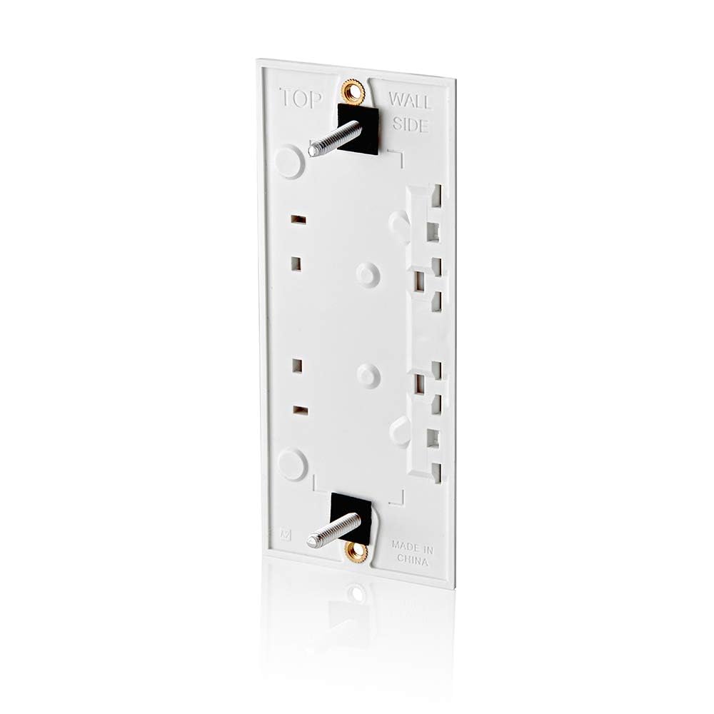 Leviton Decora Smart Switch Anywhere controls lamps and smart plugs from the wall.