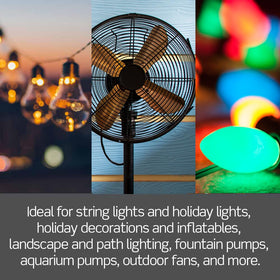 Leviton D215O demonstrates weather resistance for year-round outdoor use.