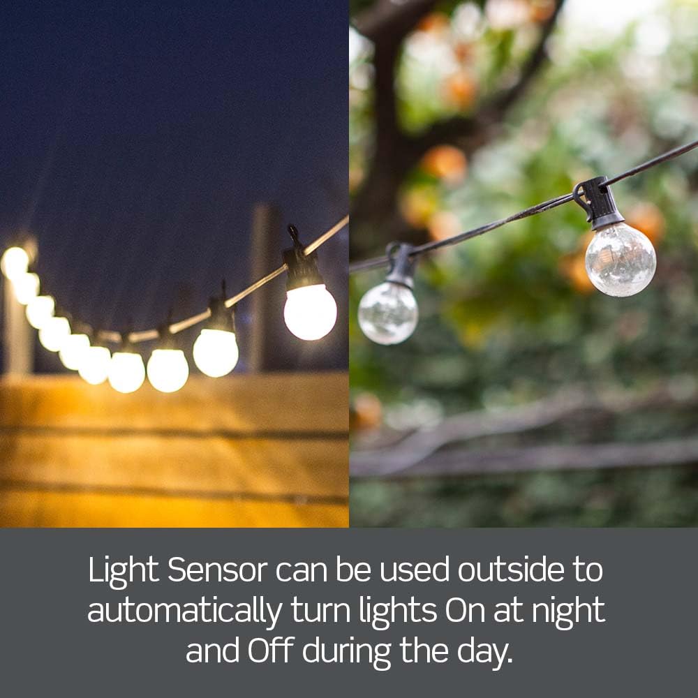 Leviton powered outdoor plug suits landscape lights, fountains, and pumps.