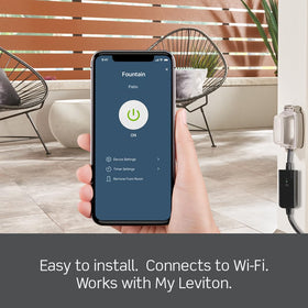 Leviton D215O provides reliable weatherproof power for outdoor electronics.