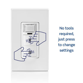 Leviton DHD05-1LW faceplate color-change kit ready for customization