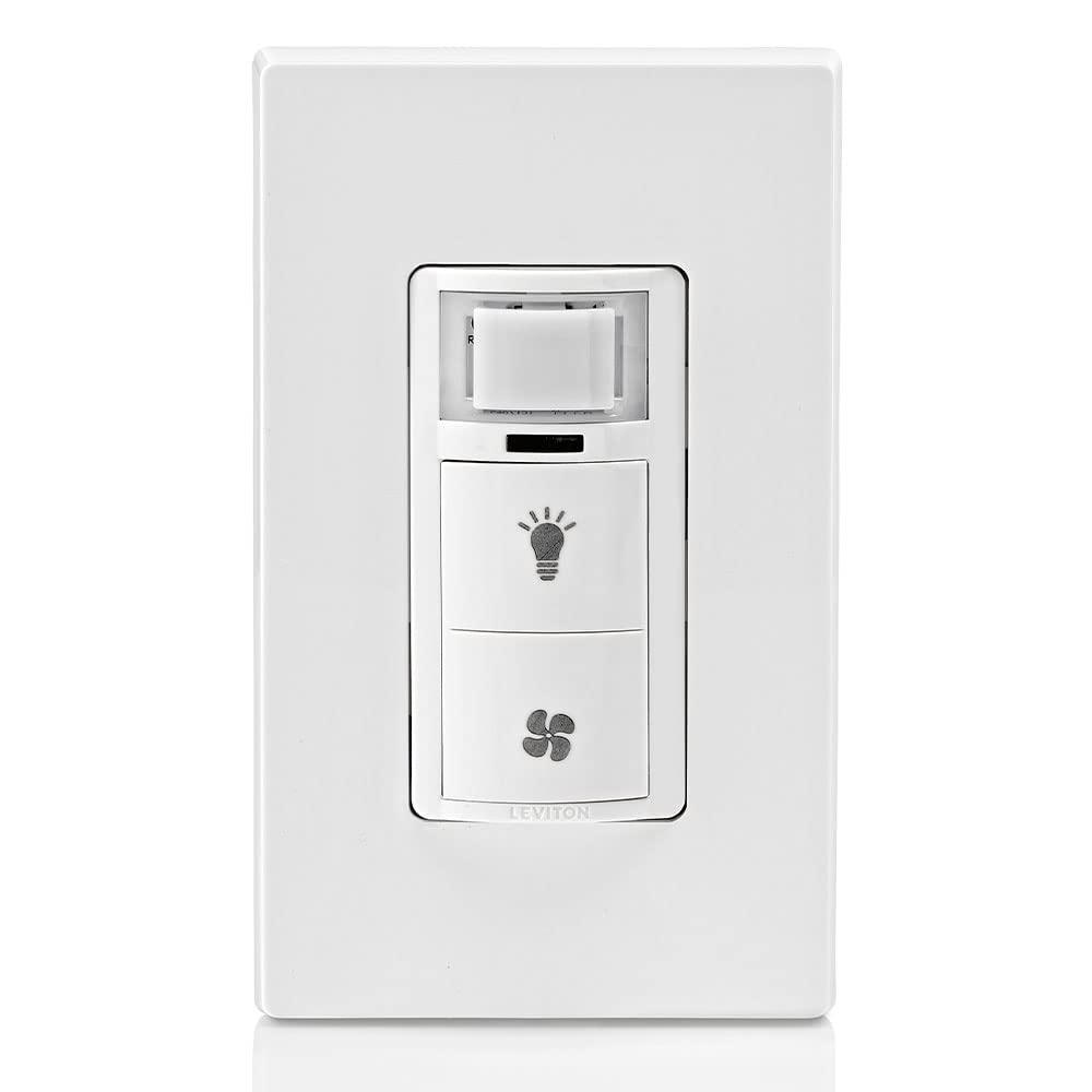 Leviton DHD05-1LW separate light switch for independent lighting control