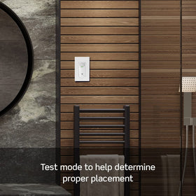 Leviton DHS05-1LT supports efficient moisture control for better air flow.
