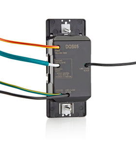 Leviton DOS05-1LZ in-wall installation in standard box