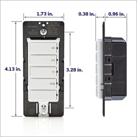 Leviton DT104-1LW porch lighting use; improves outdoor control.